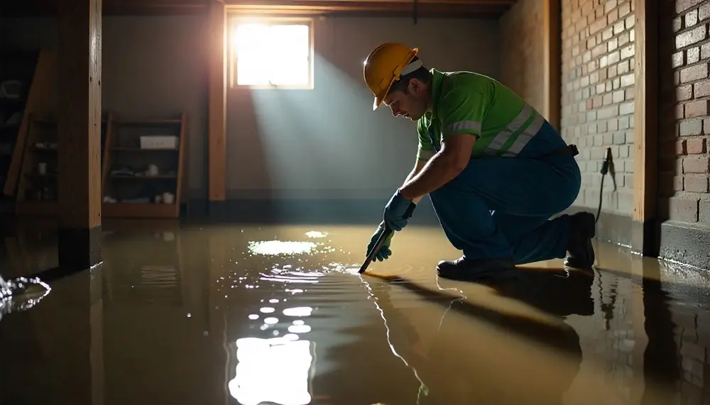 Professional water damage restoration services in Beryl, UT